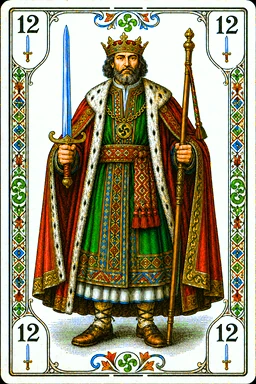 Roi d'épées